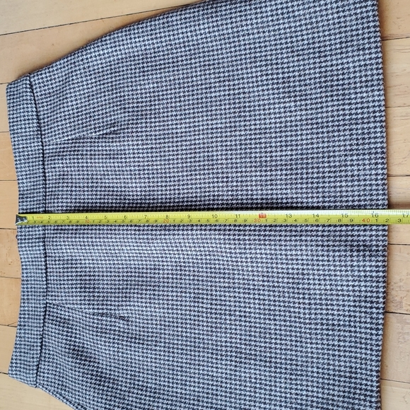 Chuu Brown Houndstooth Mini Skirt Sz S - Picture 3 of 4